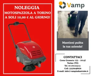 motospazzola a noleggio